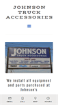 Mobile Screenshot of johnsontruckaccessories.com
